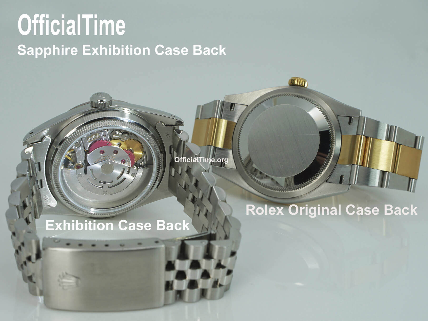 OfficialTime Exhibition Case Back GMT-Master II