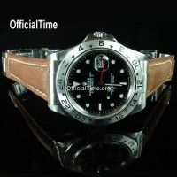 Rolex Explorer Style - Bull Leather Strap (5 color)