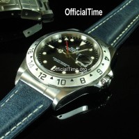 Rolex Explorer Style - Bull Leather Strap (5 color)