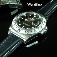 Rolex Explorer Style - Bull Leather Strap (5 color)