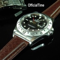 Rolex Explorer Style - Bull Leather Strap (5 color)