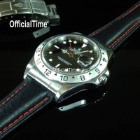 Rolex Explorer Style - Bull Leather Strap (5 color)