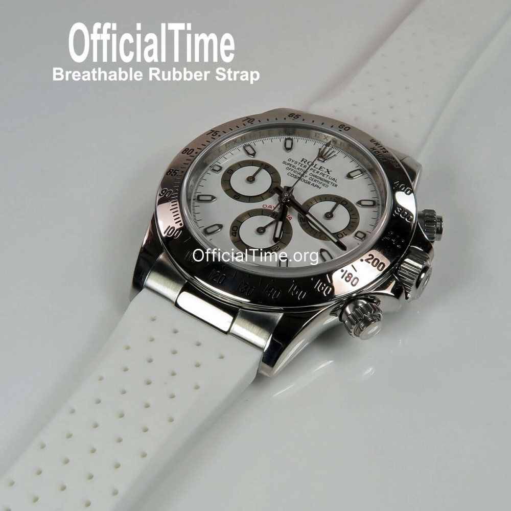 Rolex daytona steel rubber strap cheap
