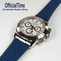 Rolex Daytona Style - Breathable Rubber Strap (7 color)