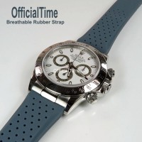 Rolex Daytona Style - Breathable Rubber Strap (7 color)