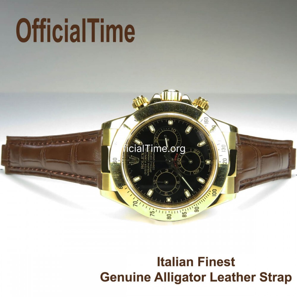 Genuine new arrivals leather rolex