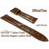 Franck Muller Style : Double-sided Genuine Alligator Leather Strap (4 color)