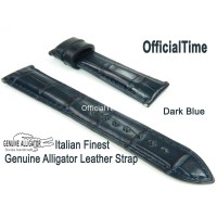 Franck Muller Style : Double-sided Genuine Alligator Leather Strap (4 color)