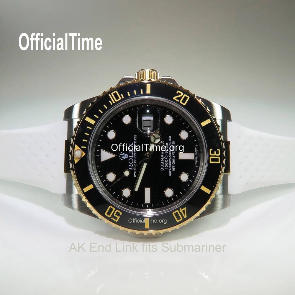 Rolex Submariner Style OfficialTime AK End Link