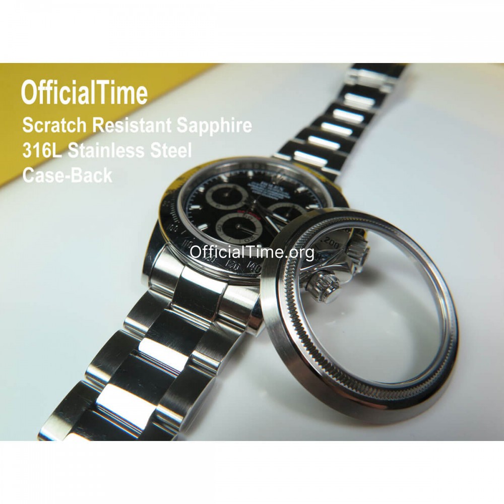 Rolex daytona back case sales