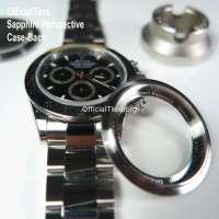 Rolex Daytona Style - Sapphire Transparent Case Back