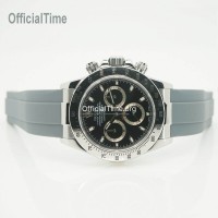 Rolex Daytona Style - Airflow Rubber Strap (6 color)