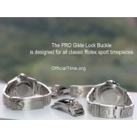 PRO Glide Lock Buckle  / Clasp for Rolex 