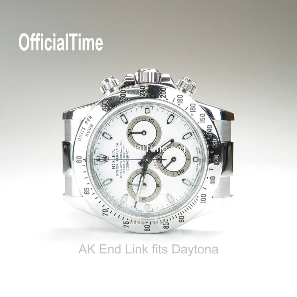 Rolex Daytona Style | OfficialTime AK End Link for Rolex