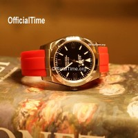 Rolex Explorer Style - Airflow Rubber Strap (6 color)