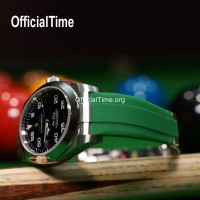 Rolex Air-King Style  : Airflow Rubber Strap (6 color)