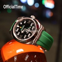 Rolex Air-King Style  : Airflow Rubber Strap (6 color)