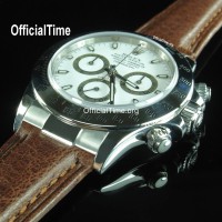 Rolex Daytona Style - Bull Leather Strap (5 color) Rolex Daytona Style - Bull Leather Strap (5 color)