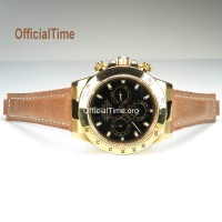 Rolex Daytona Style - Bull Leather Strap (5 color)