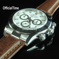 Rolex Daytona Style - Bull Leather Strap (5 color)