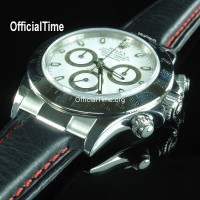 Rolex Daytona Style - Bull Leather Strap (5 color)