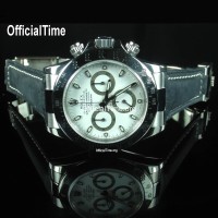 Rolex Daytona Style - Bull Leather Strap (5 color)