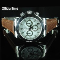 Rolex Daytona Style - Bull Leather Strap (5 color)