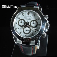 Rolex Daytona Style - Bull Leather Strap (5 color)