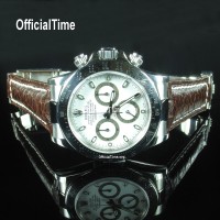 Rolex Daytona Style - Buffalo Leather Strap (3 color)