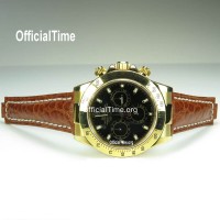 Rolex Daytona Style - Buffalo Leather Strap (3 color)