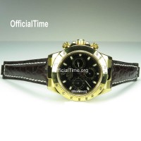 Rolex Daytona Style - Buffalo Leather Strap (3 color)