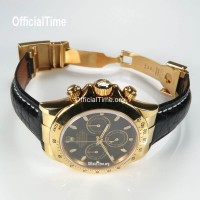 Rolex Daytona Style - Buffalo Leather Strap (3 color)