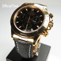 Rolex Daytona Style - Buffalo Leather Strap (3 color)