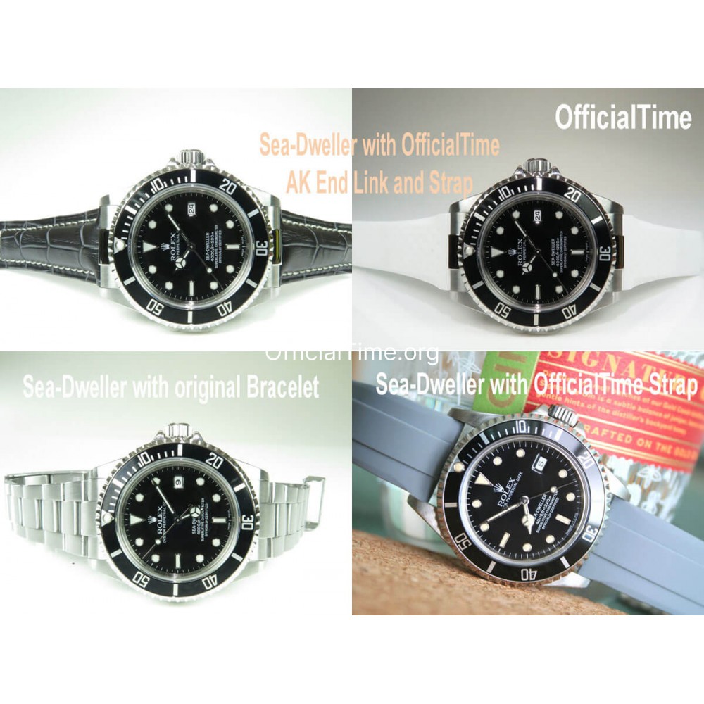 Datejust 2 rubber strap cheap