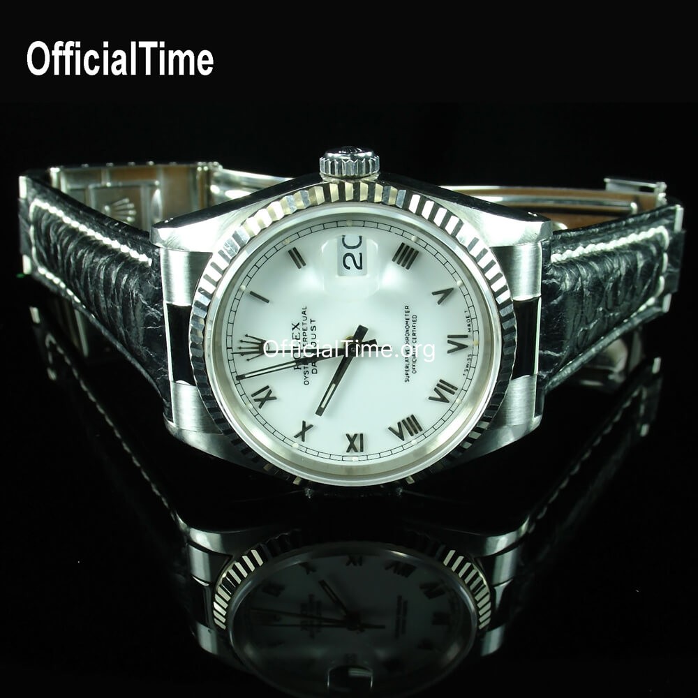 Leather strap for datejust shop