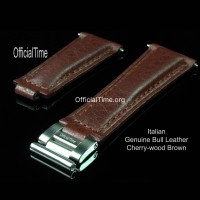 Rolex Datejust Style - Bull Leather Strap (5 color)