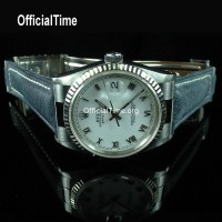 Rolex Datejust Style - Bull Leather Strap (5 color)
