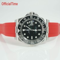 Rolex GMT-Master Style : Airflow Rubber Strap (6 color)