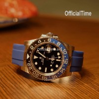 Rolex GMT-Master Style : Airflow Rubber Strap (6 color)