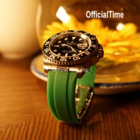 Rolex GMT-Master Style : Airflow Rubber Strap (6 color)