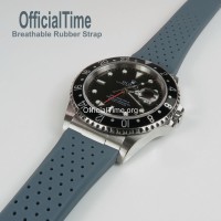 Rolex GMT-Master Style : Breathable Rubber Strap (7 color)