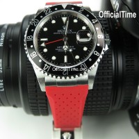 Rolex GMT-Master Style : Breathable Rubber Strap (7 color)