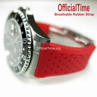 Rolex GMT-Master Style : Breathable Rubber Strap (7 color)