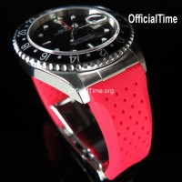 Rolex GMT-Master Style : Breathable Rubber Strap (7 color)