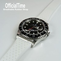 Rolex GMT-Master Style : Breathable Rubber Strap (7 color)