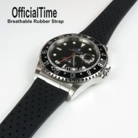 Rolex GMT-Master Style : Breathable Rubber Strap (7 color)