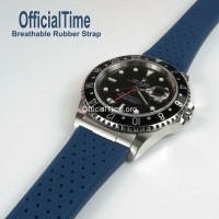 Rolex GMT-Master Style : Breathable Rubber Strap (7 color)