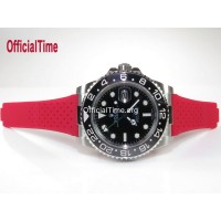 Rolex GMT-Master Style : Breathable Rubber Strap (7 color)