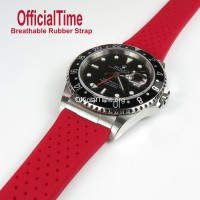 Rolex GMT-Master Style : Breathable Rubber Strap (7 color)