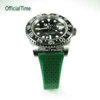 Rolex GMT-Master Style : Breathable Rubber Strap (7 color)